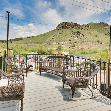Central Lava Hot Springs Studio With Deck And Views! Exteriér fotografie
